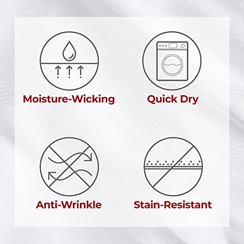 Mellanni Queen 6 PC Luxury Cooling Sheet Set