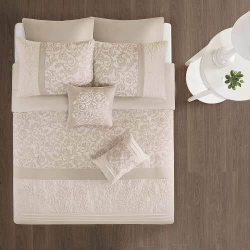 Luxe Quilted Comforter Set with Shams & Pillow