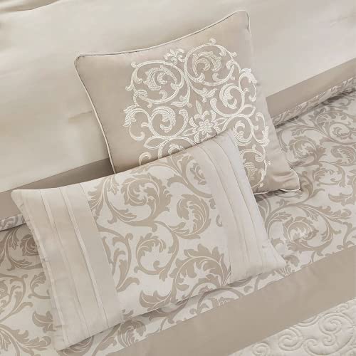 Luxe Quilted Comforter Set with Shams & Pillow