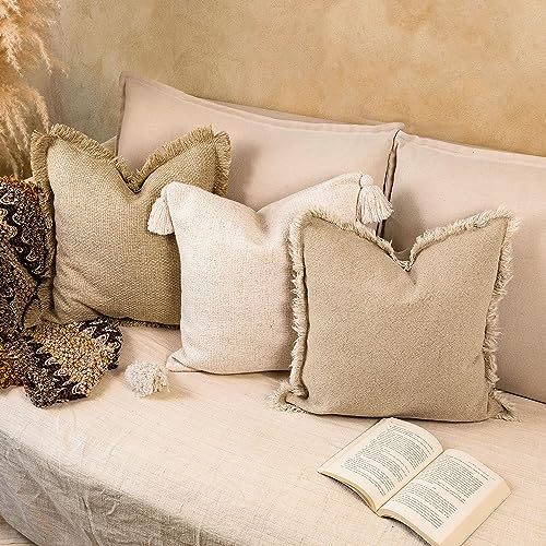 Boho Throw Pillow Covers Set of 3 - 18