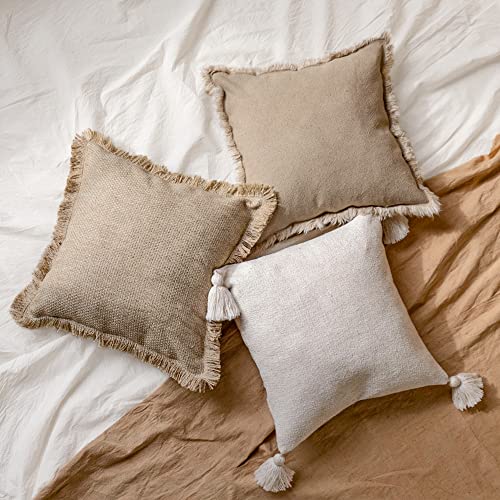 Boho Throw Pillow Covers Set of 3 - 18