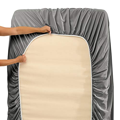 Extra Deep Pocket King Bed Sheet Set - 6 Pieces