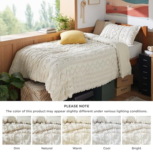 Boho Beige Twin Comforter Set - 2 Pieces