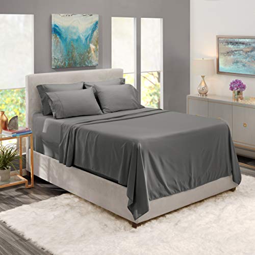 Extra Deep Pocket King Bed Sheet Set - 6 Pieces