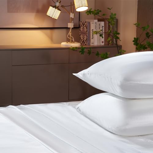 HENGWEI King Size Satin Bed Linen Set