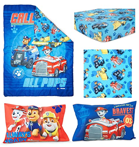 Paw Patrol 4-Piece Toddler Bedding Set