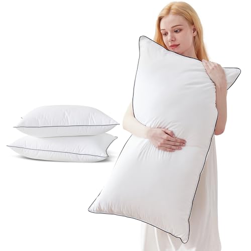 Cosybay King Size Goose Feather Bed Pillows
