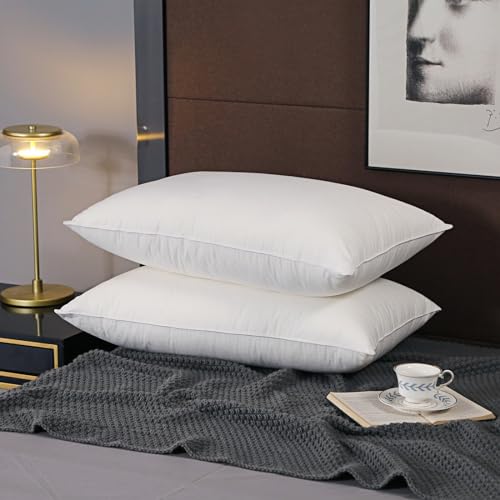 Adjustable Queen Size Cooling Bed Pillows Set