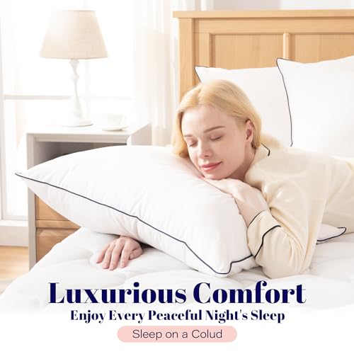 Cosybay King Size Goose Feather Bed Pillows