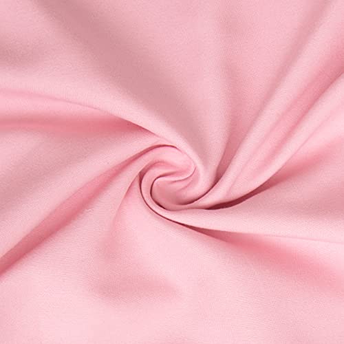 Soft 4-Piece Toddler Crib Bedding Set - Pink