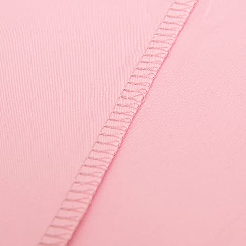 Soft 4-Piece Toddler Crib Bedding Set - Pink