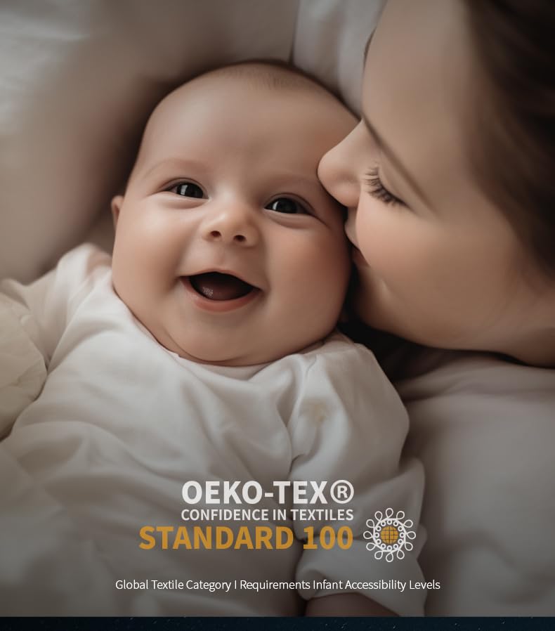 Adjustable Queen Size Cooling Bed Pillows Set