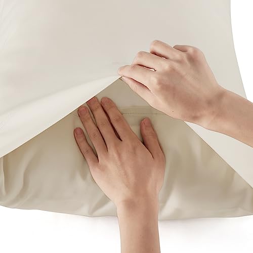 Cooling Bamboo King Size Sheet Set - Light Beige