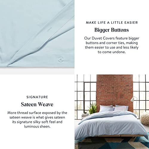 Brooklinen Luxury Sateen Duvet Cover - Full/Queen