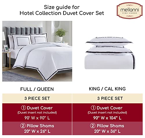 Mellanni Hotel Luxury Duvet Cover Set - King