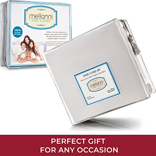 Mellanni Hotel Luxury Duvet Cover Set - King