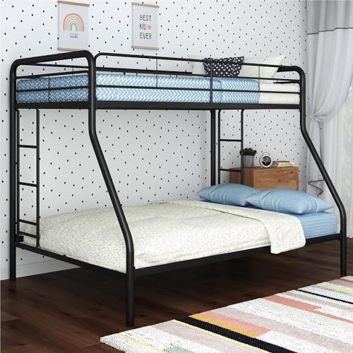 DHP Twin-Over-Full Metal Bunk Bed Frame