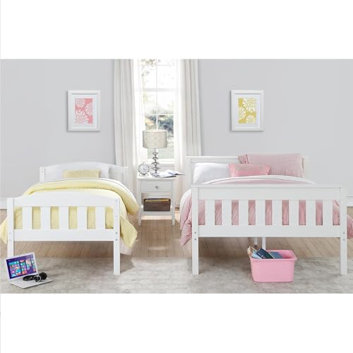 DHP Airlie Twin-Over-Full Bunk Bed in White