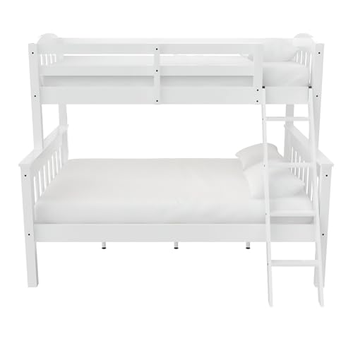 DHP Airlie Twin-Over-Full Bunk Bed in White