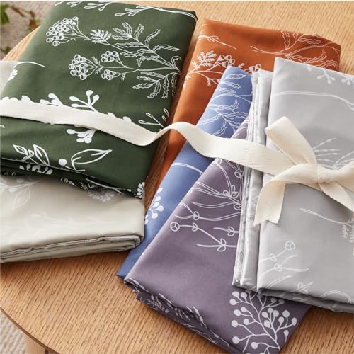 Reversible Grayish Purple Queen Duvet Cover Set