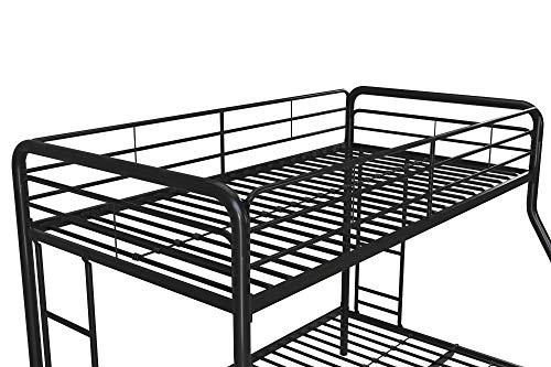 DHP Twin-Over-Full Metal Bunk Bed Frame