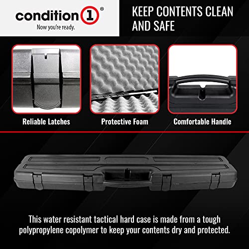 Economy 48" Hard Plastic Rifle Case with Foam