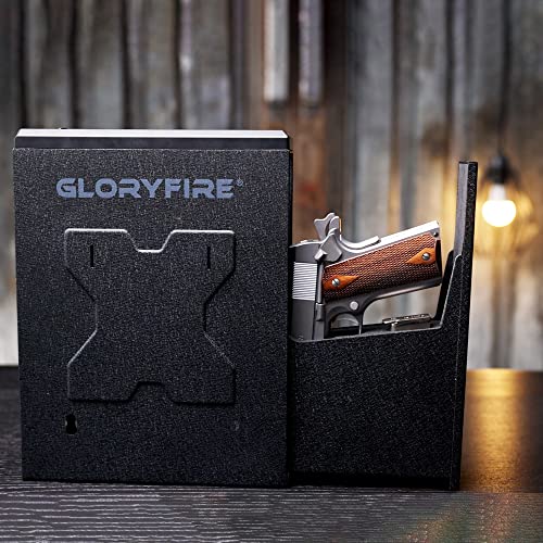 GLORYFIRE Biometric Handgun Safe for Quick Access
