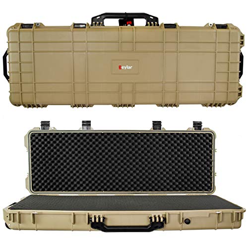 Eylar 53" Waterproof Hard Rifle Case with Foam