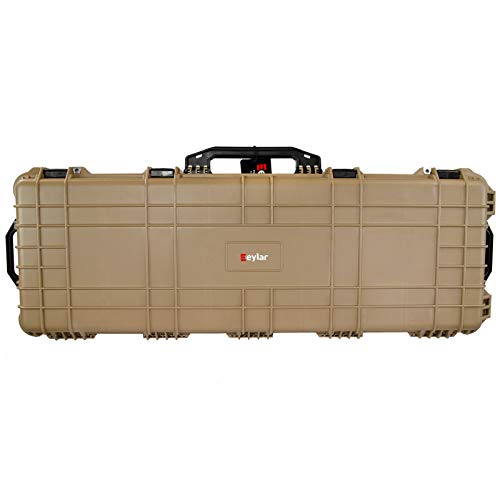 Eylar 53" Waterproof Hard Rifle Case with Foam