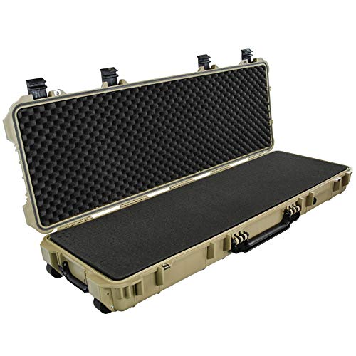 Eylar 53" Waterproof Hard Rifle Case with Foam