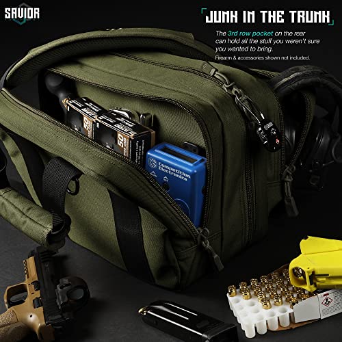 Savior Tactical Mini Range Bag for Dual Pistols