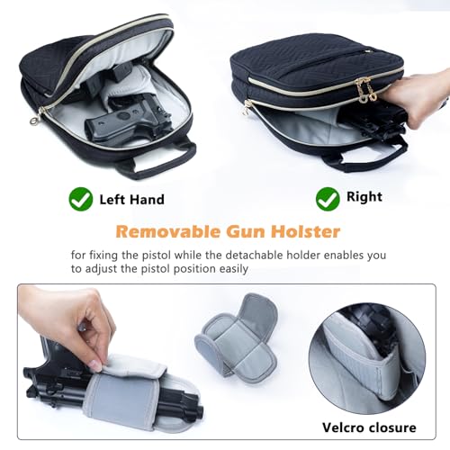 VIGEGARI Women's Soft Pistol Case and Bag
