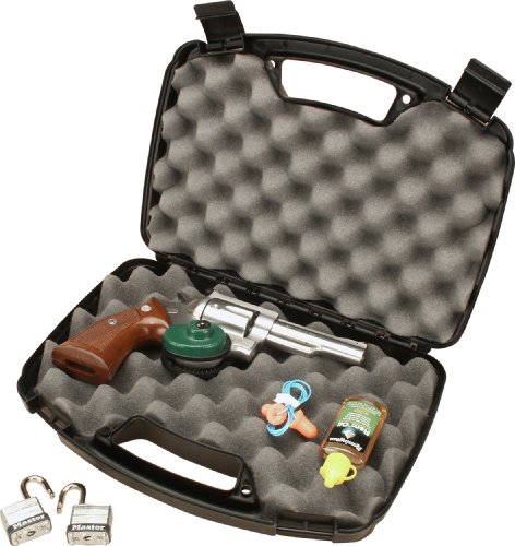 MTM Black Handgun Case for 6-Inch Revolver