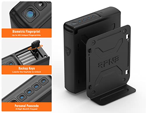 Biometric Handgun Safe with Quick Access Door