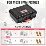 Kinghardcase Tactical Waterproof Hard Gun Case