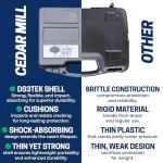 Lockable Pistol Case - TSA Approved, 12.3" x 10.5