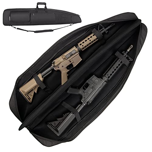 HUNTSEN Padded Soft Double Shotgun Rifle Case