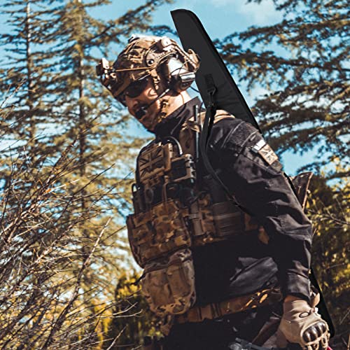 AUMTISC Soft Black Rifle Case with Strap 44