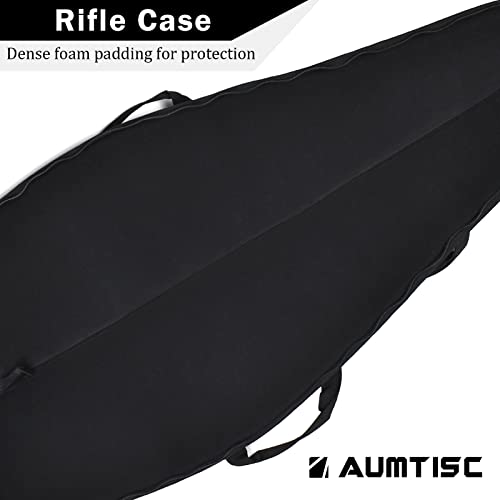 AUMTISC Padded Soft Rifle Case Bag, Black 44