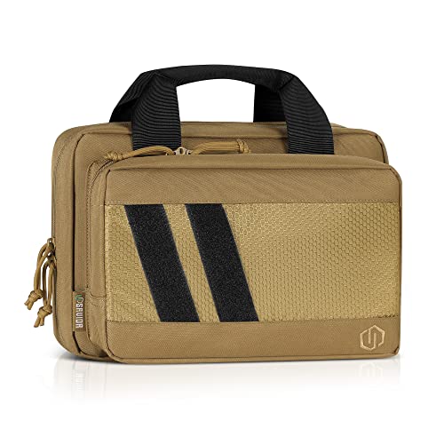 Tactical Double Scoped Pistol Case with Storage