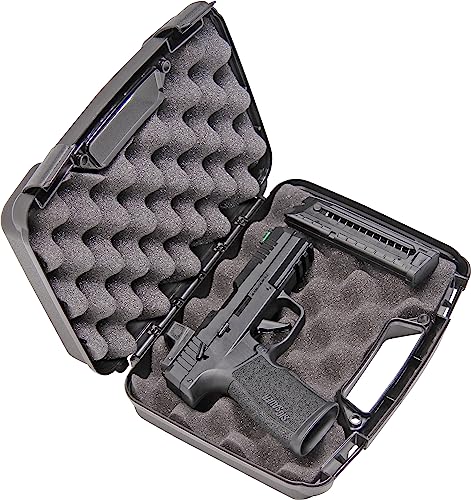 MTM Pistol Case for 4" Revolvers, Black