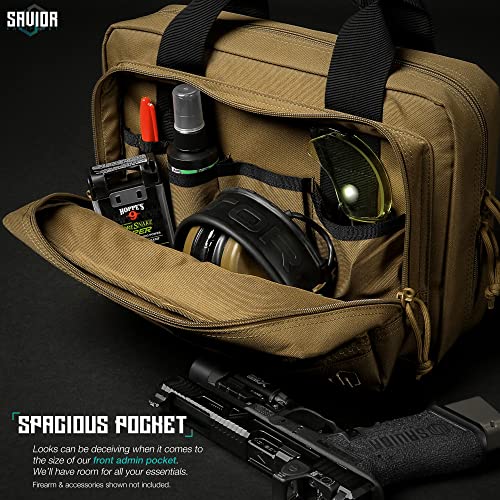 Tactical Double Scoped Pistol Case with Storage