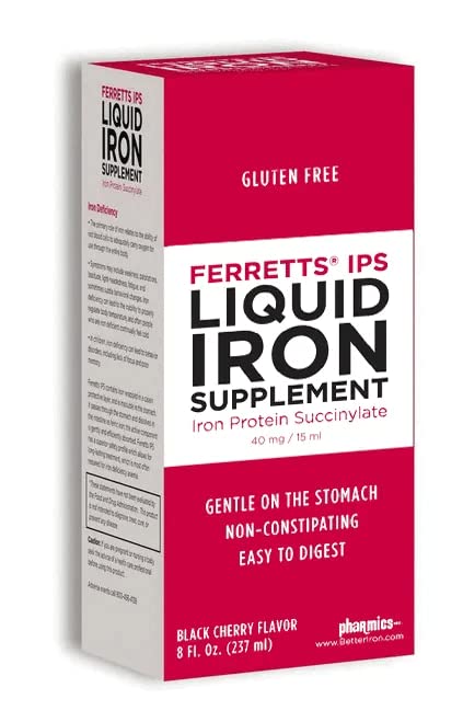 Ferretts IPS Liquid Iron Supplement (Iron Protein Succinylate)