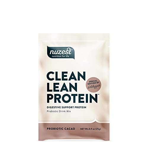 Nuzest Probiotic Clean Lean Protein Premium Vegan Protein Powder, Plant Protein Powder, European Golden Pea Protein, Dairy Free, Gluten Free, GMO Free