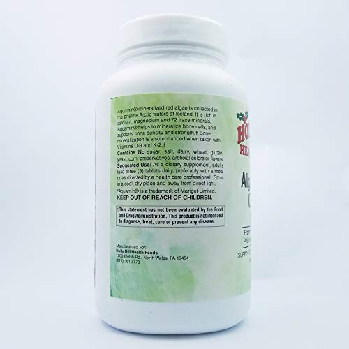 Holly Hill Health Foods Algae Based Calcium 1,000 mg, 180 Tablets