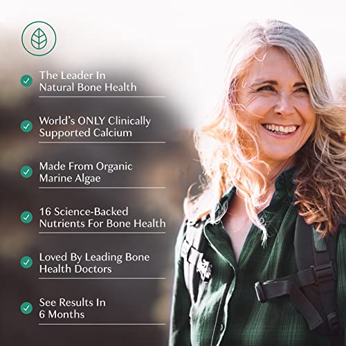 ALGAECAL - Bone Builder Pack for Bone Density, Plus & Strontium Boost Plant Based Calcium Supplements for Women & Men with Vitamin D, K2, Magnesium & 13 Minerals -Save with 3 Month Supply