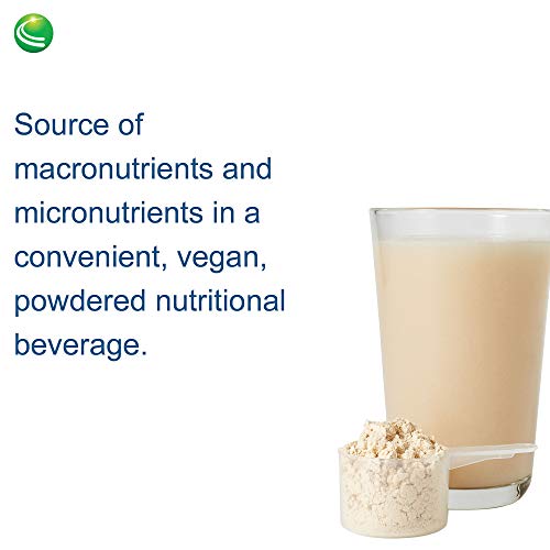 Nutra BioGenesis - UltraLean Vegan Vanilla - Functional Food Shake, Powdered Nutritional Beverage, Plant Based Protein Supplement - 1.2 Lb