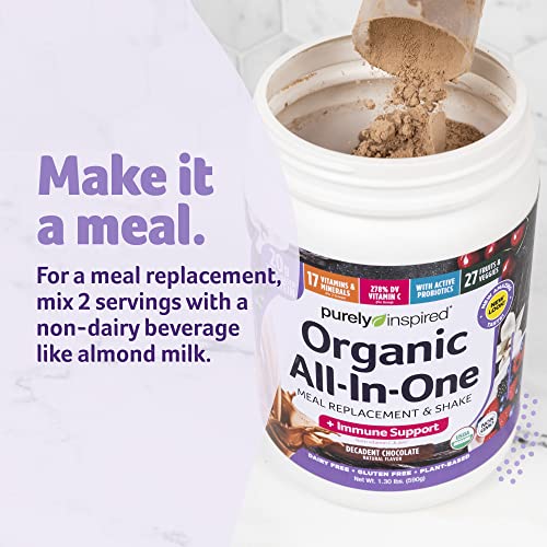 Purely Inspired Organic All-In-One Nutritional Supplement Shake Drink Powder