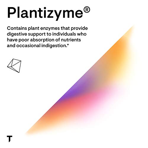 Thorne Plantizyme - Plant-Based Enzyme Complex for Vegetarian Digestive Support - 90 Capsules