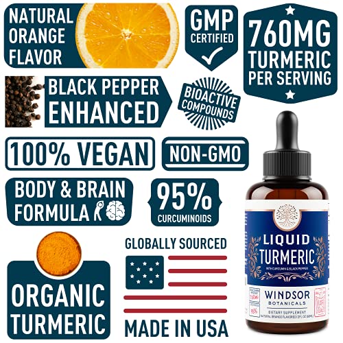 Liquid Turmeric Curcumin Black Pepper Parent